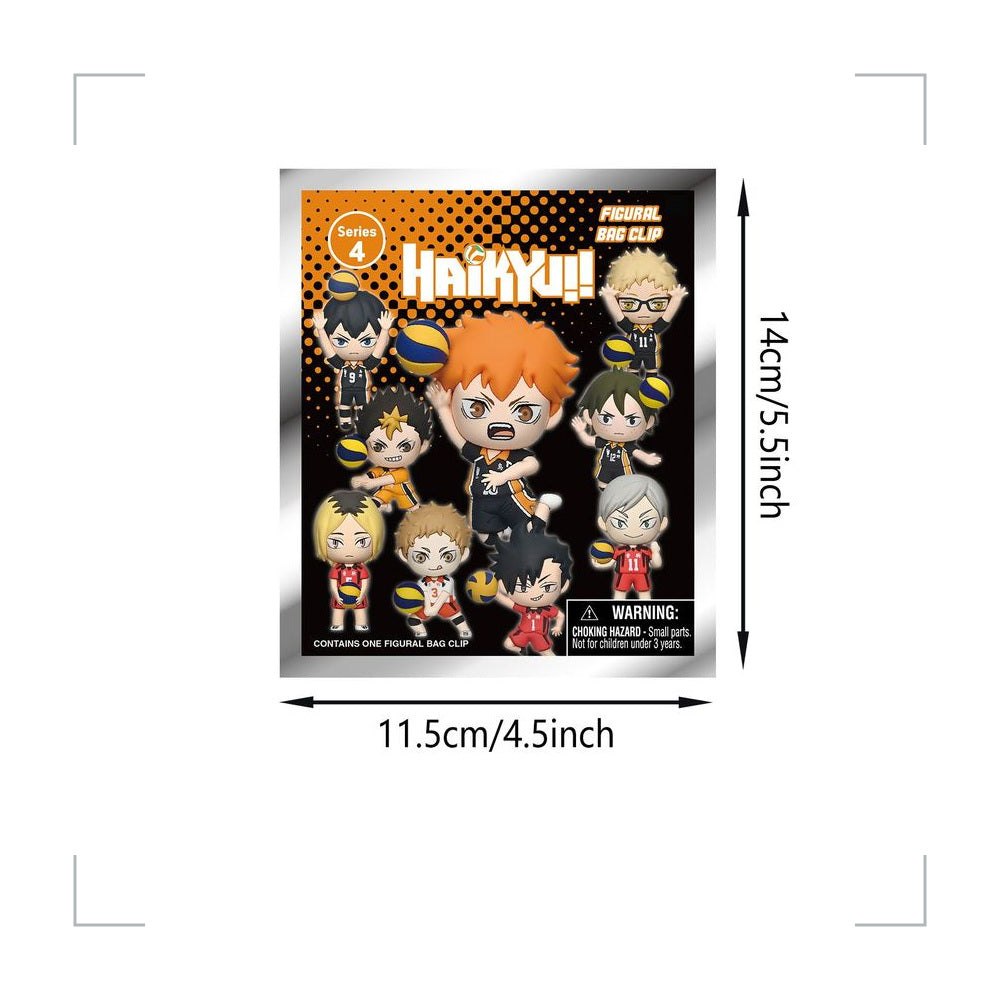 [BG_UNKNOWN] Haikyu!! PVC Blind Bag Keychain 3