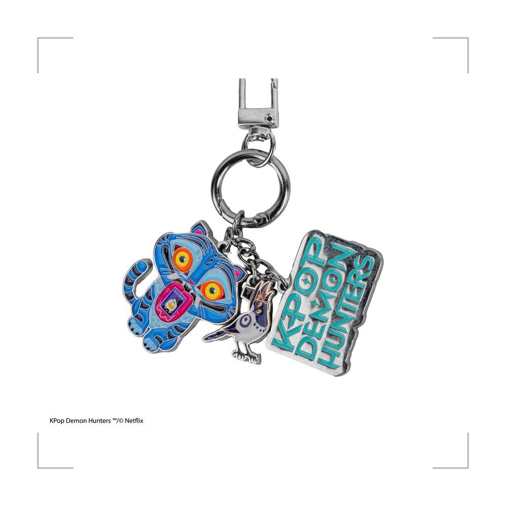 [BG_UNKNOWN] Kpop Demon Hunters Zinc Alloy Keychain 3