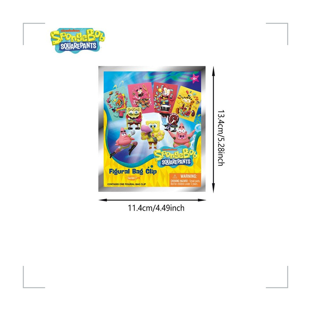 [BG_UNKNOWN] SpongeBob PVC Blind Bag Keychain 3