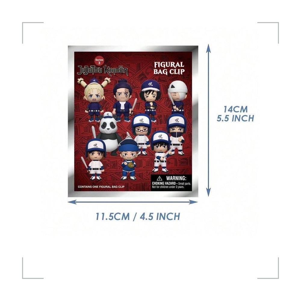 [BG_UNKNOWN] JUJUTSU KAISEN PVC Blind Bag Keychain 3