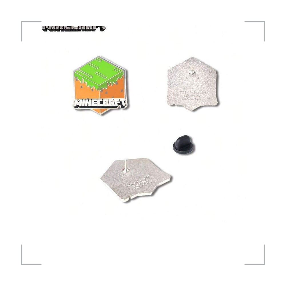 [BG_UNKNOWN] Minecraft Zinc Alloy Brooch Pin 3