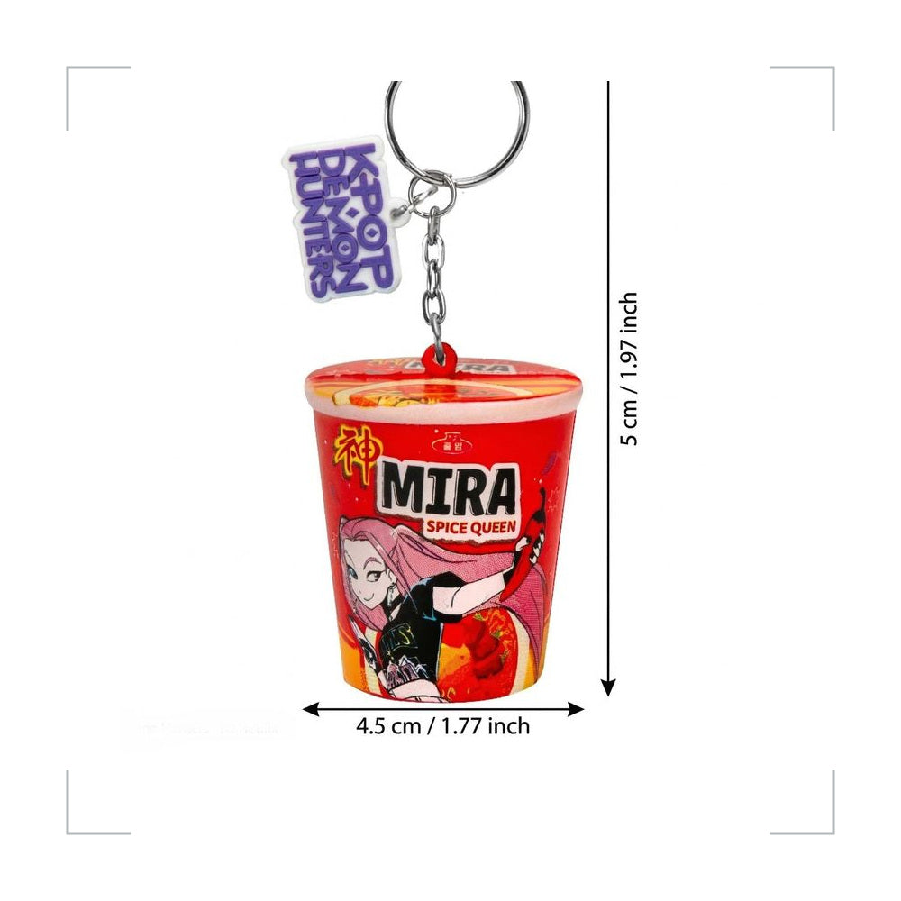 [BG_UNKNOWN] Kpop Demon Hunters PU Keychain 3