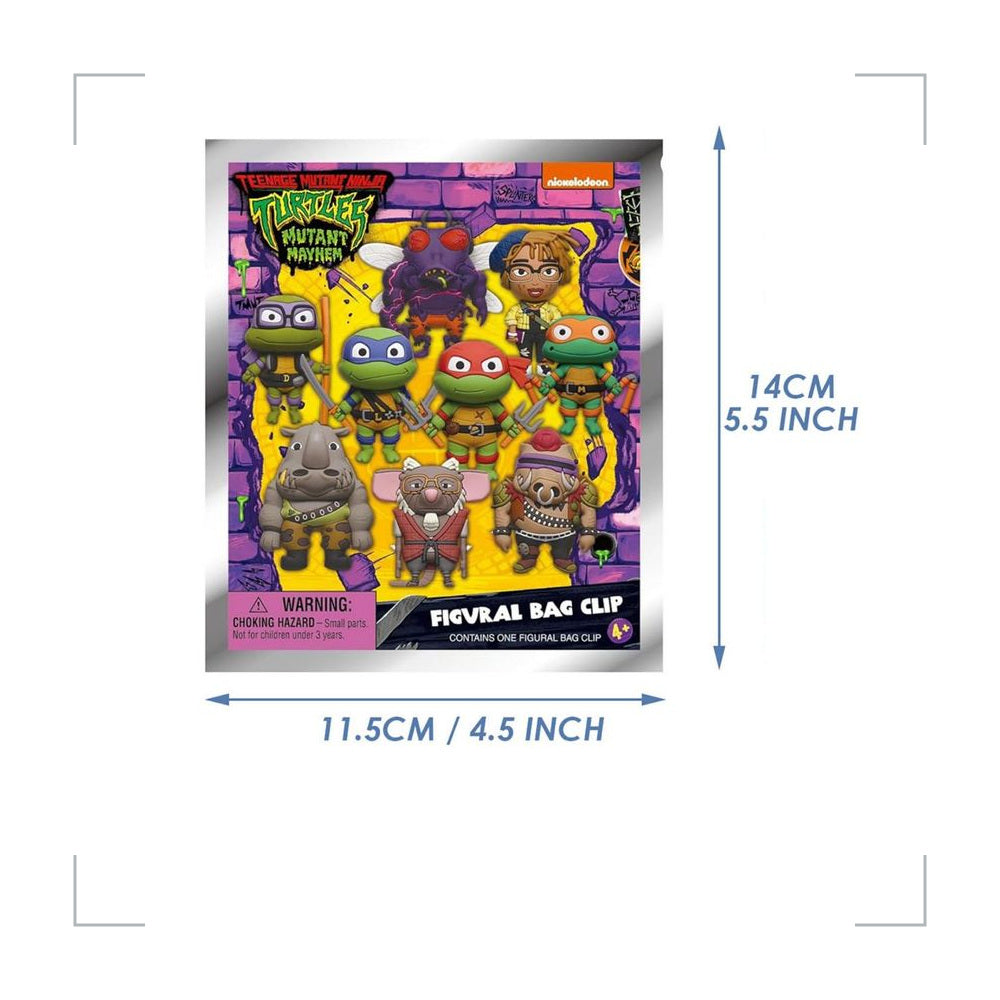 [BG_UNKNOWN] Teenage Mutant Ninja Turtles PVC Blind Bag Keychain 3