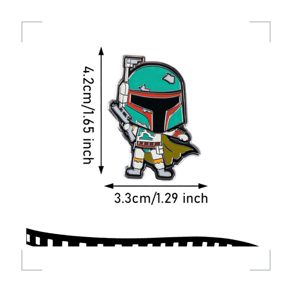 [BG_UNKNOWN] Star Wars Zinc Alloy Brooch 3