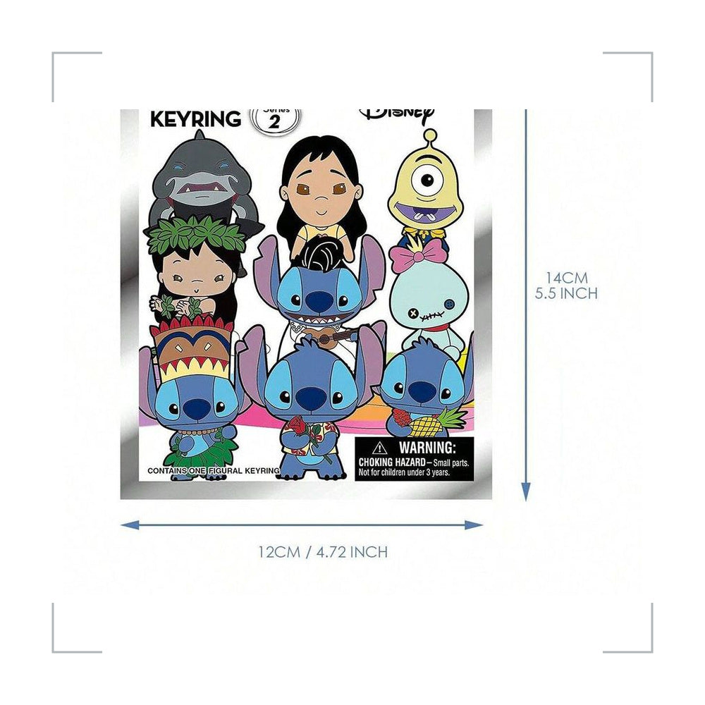 [BG_UNKNOWN] Stitch PVC Blind Bag Keychain 3
