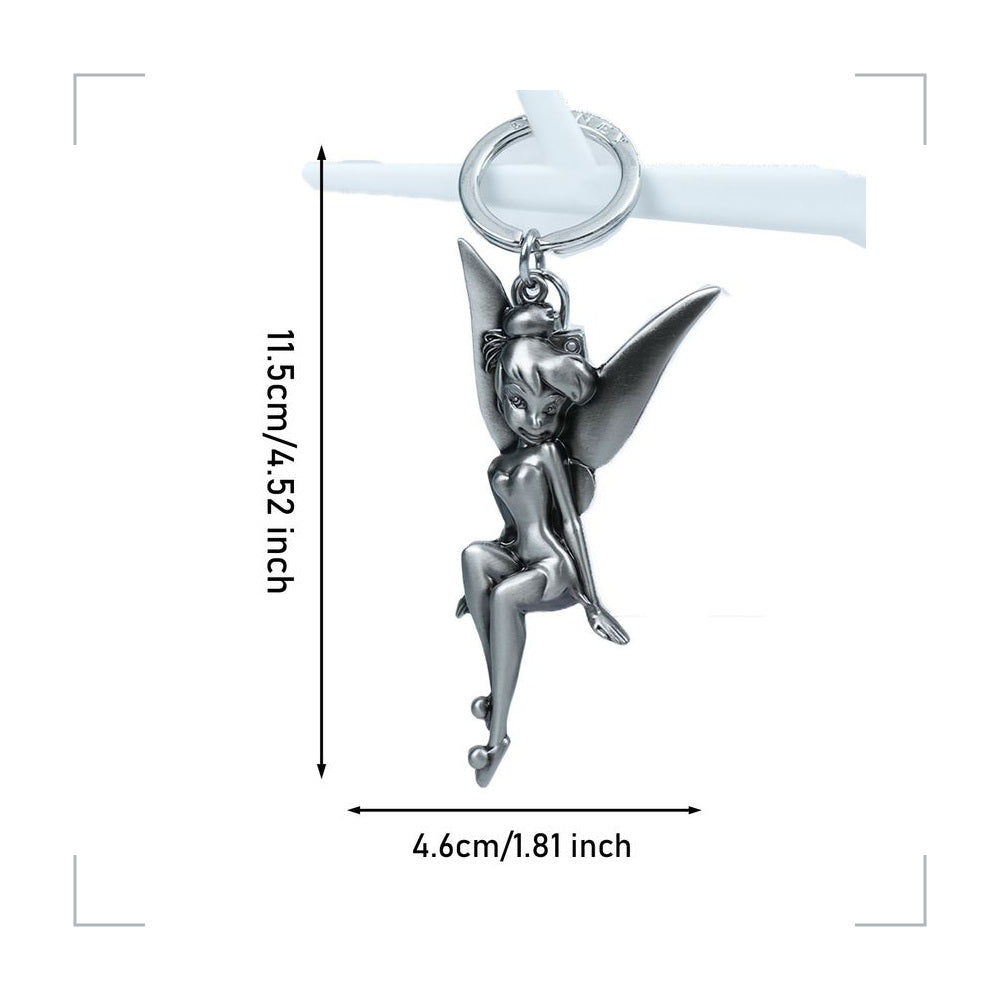 [BG_UNKNOWN] Disney Tinker Bell Alloy Keychain 3