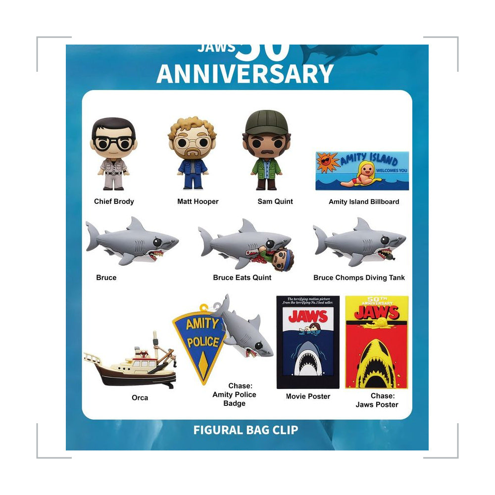 [BG_UNKNOWN] JAWS PVC Blind Bag Keychain 3