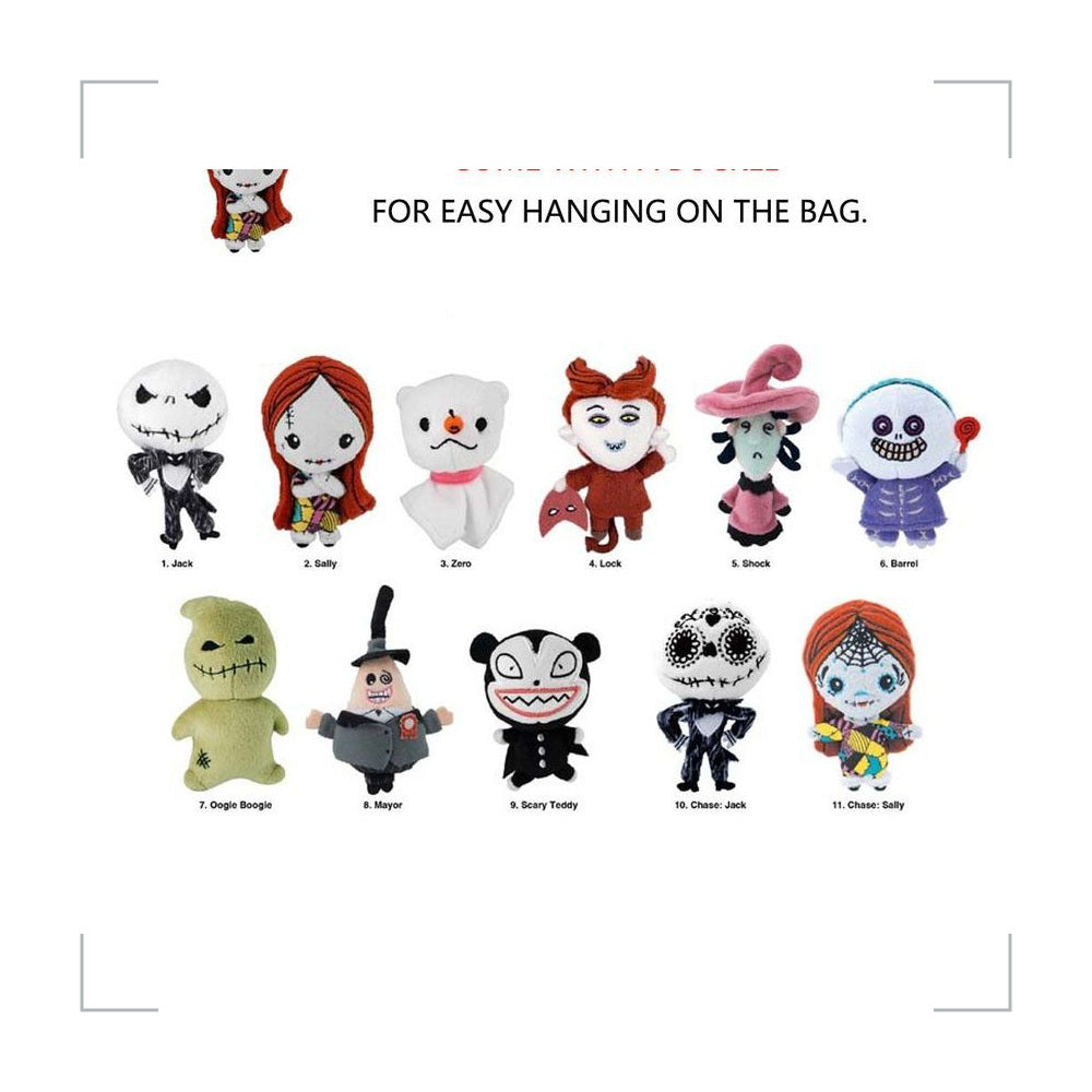 [BG_UNKNOWN] The Nightmare Before Christmas Plush Blind Bag Keychain 3