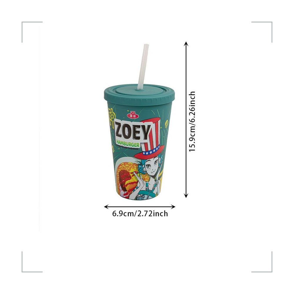 [BG_UNKNOWN] Kpop Demon Hunters PVC Tumbler Cup 3