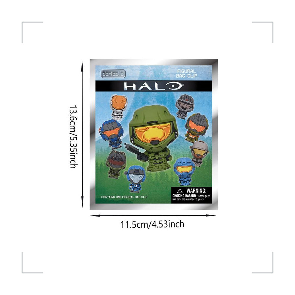 [BG_UNKNOWN] HALO PVC Blind Bag Keychain 3