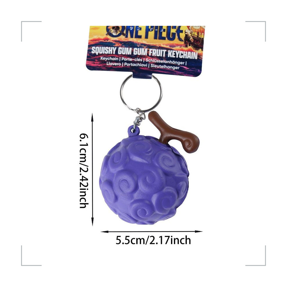 [BG_UNKNOWN] One Piece PU Keychain 3