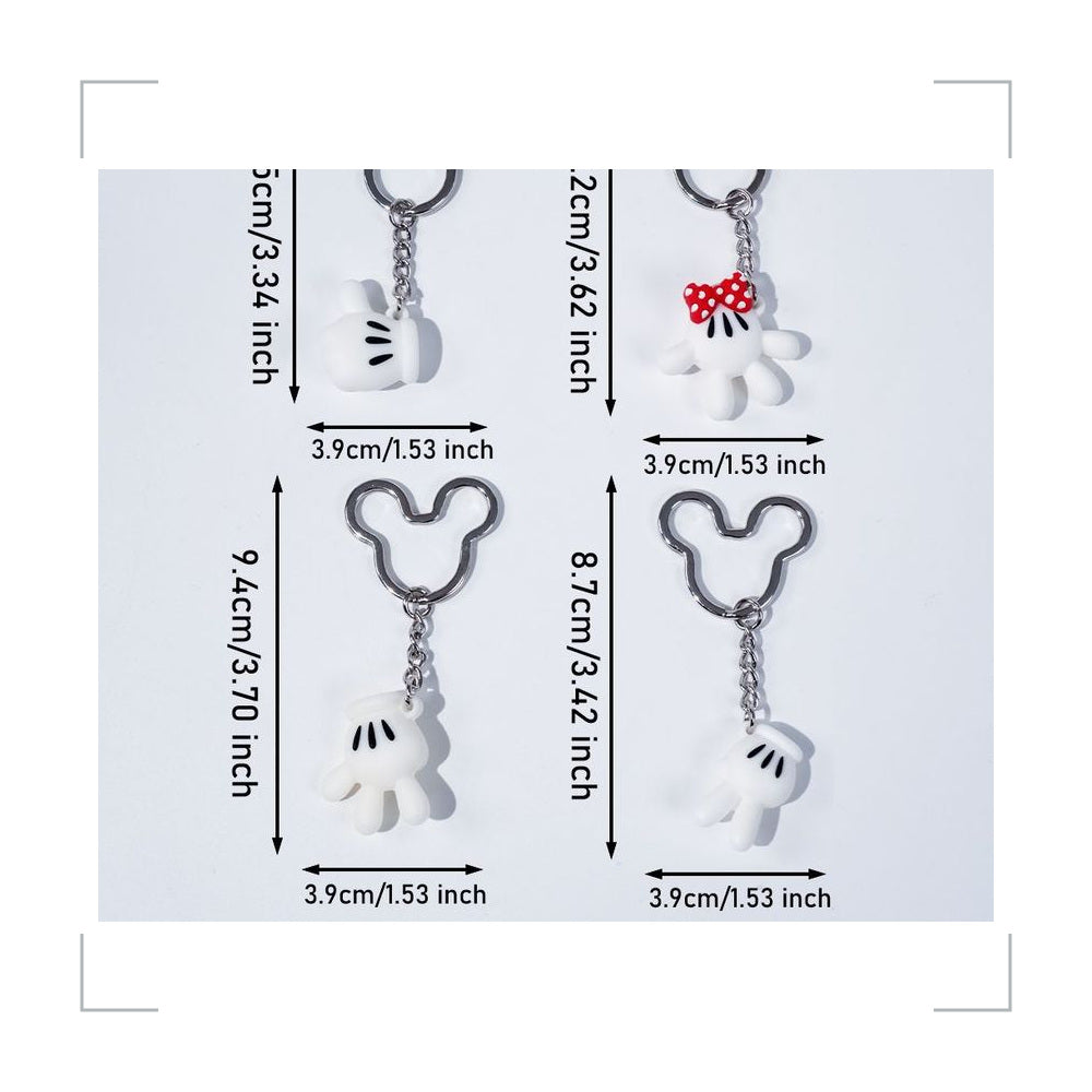 [BG_UNKNOWN] Disney Mickey PVC Keychain 3
