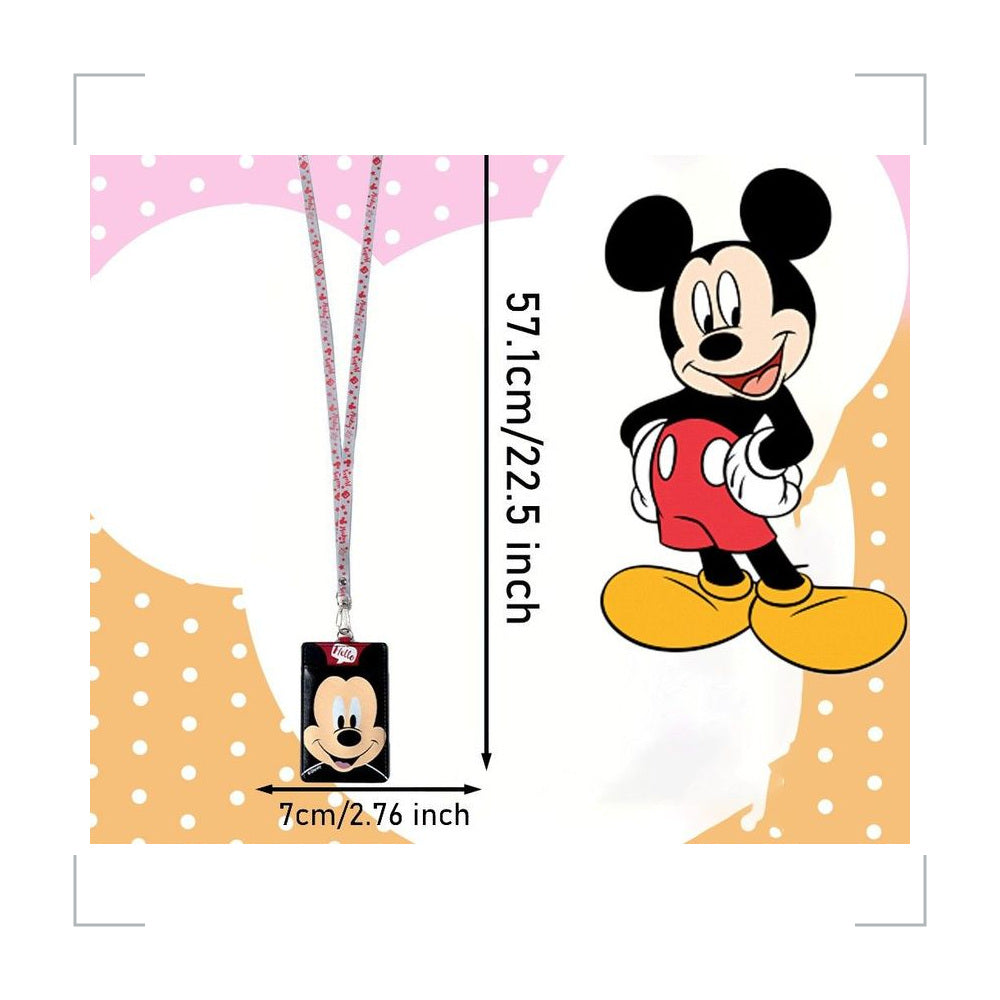 [BG_UNKNOWN] Disney Mickey Mouse PU Leather Card Holder 3