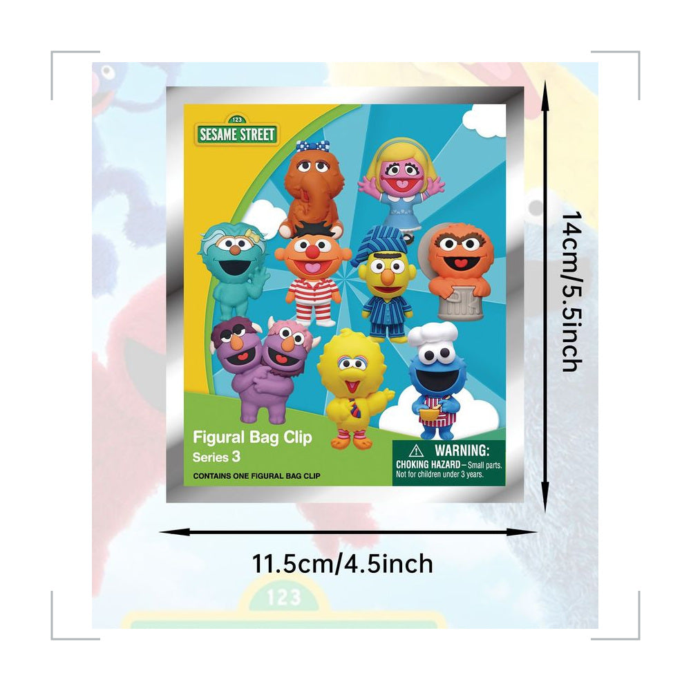 [BG_UNKNOWN] Sesame Street PVC Blind Bag Keychain 3