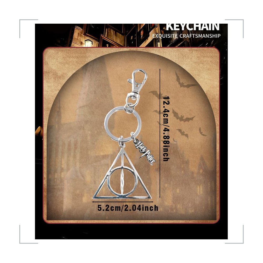 [BG_UNKNOWN] Harry Potter Alloy Keychain 3