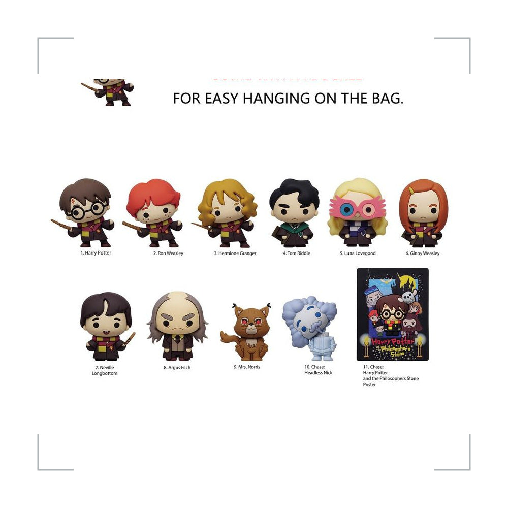 [BG_UNKNOWN] Harry Potter PVC Blind Bag Keychain 3