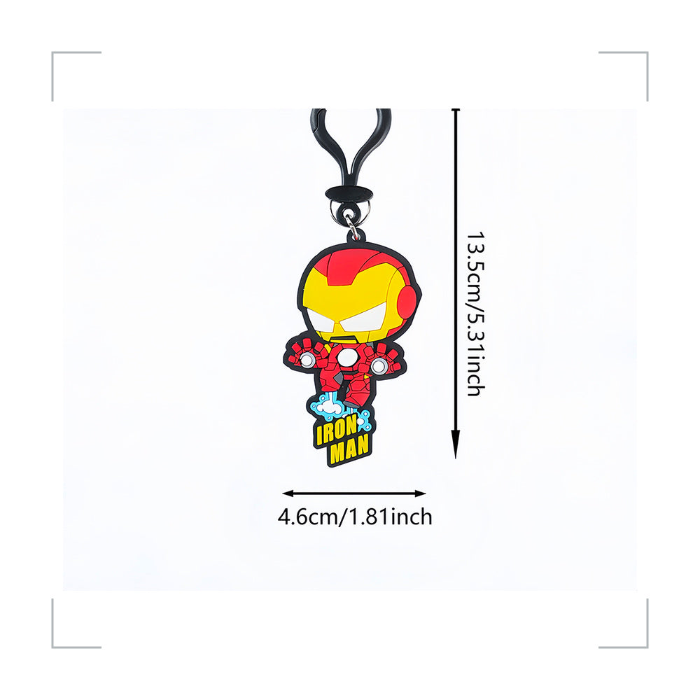 [BG_UNKNOWN] Iron Man PVC Keychain 3