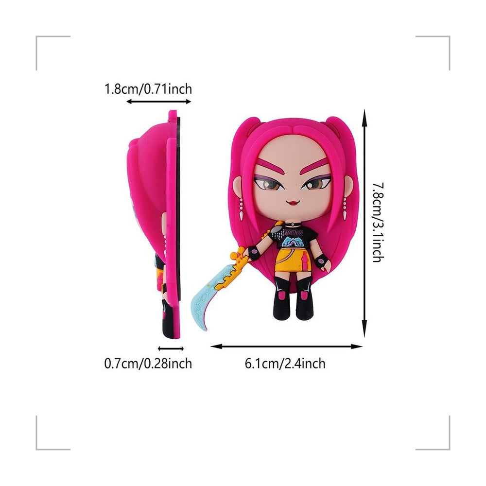[BG_UNKNOWN] Kpop Demon Hunters PVC Fridge Magnet 3