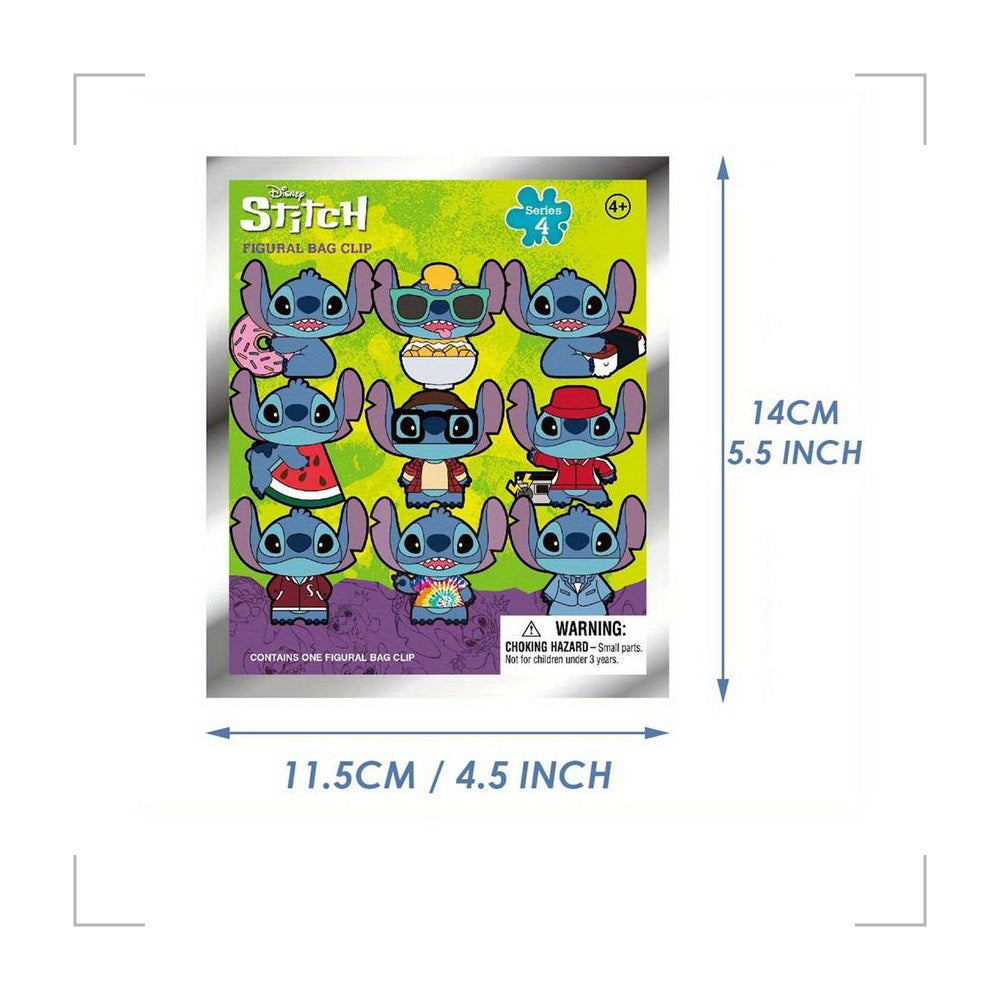[BG_UNKNOWN] Stitch PVC Blind Bag Keychain 3