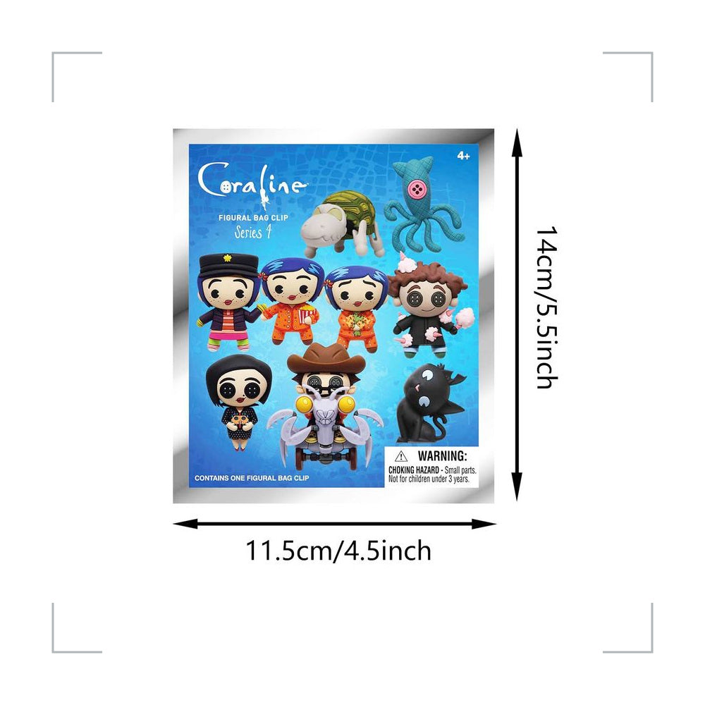 [BG_UNKNOWN] Coraline PVC Blind Bag Keychain 3