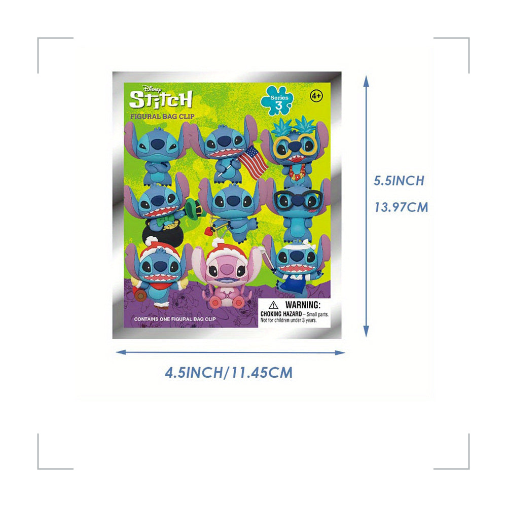 [BG_UNKNOWN] Stitch PVC Blind Bag Keychain 3