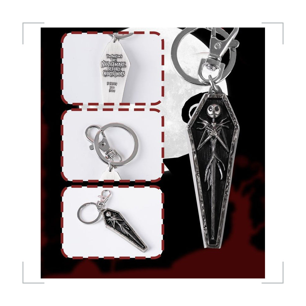 [BG_UNKNOWN] The Nightmare Before Christmas Metal Keychain 3