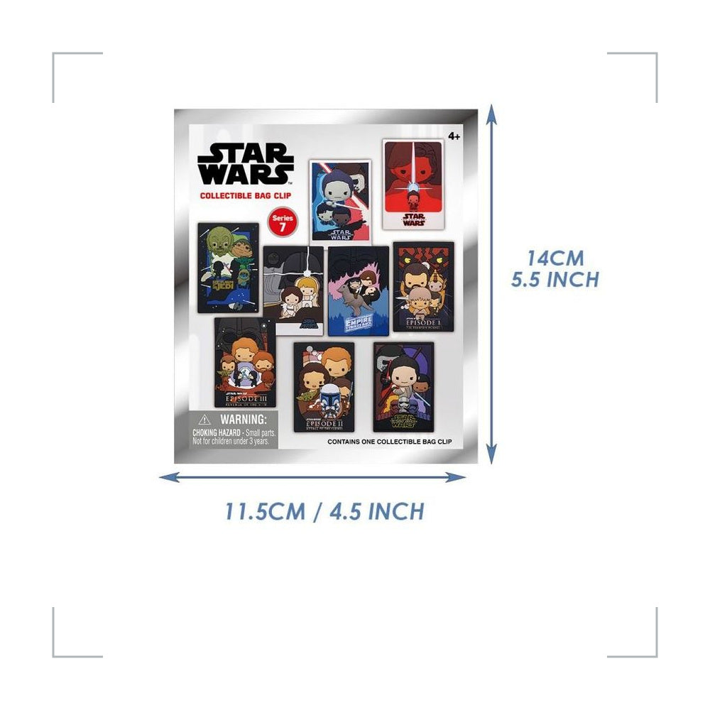 [BG_UNKNOWN] STAR WARS PVC Blind Bag Keychain 3