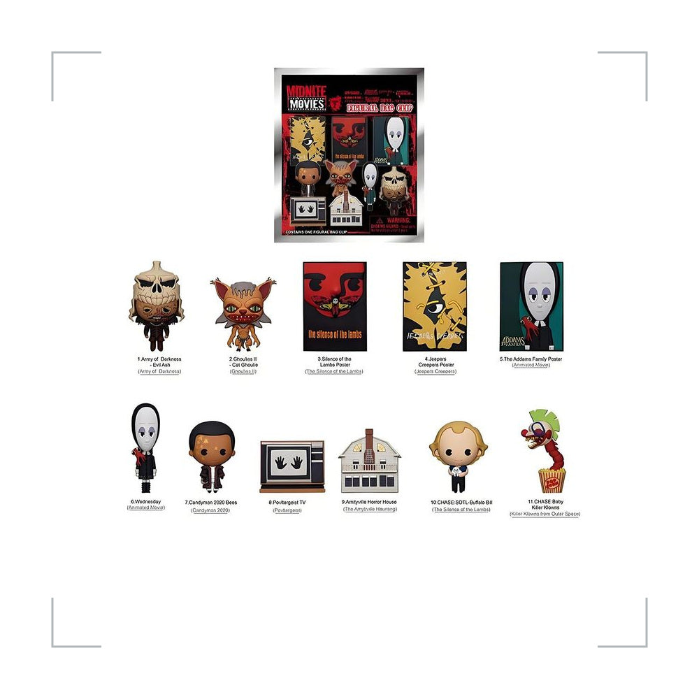 [BG_UNKNOWN] Horror PVC Blind Bag Keychain 4