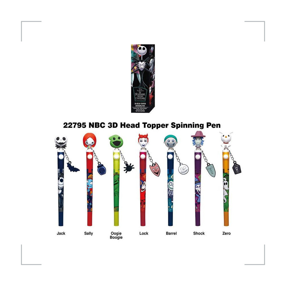 [BG_UNKNOWN] The Nightmare Before Christmas PVC Blind Box Ballpoint Pen 4