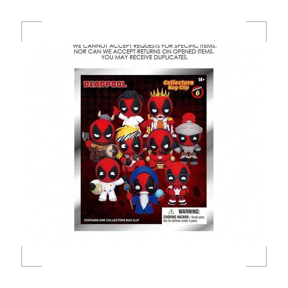 [BG_UNKNOWN] Marvel Deadpool PVC Blind Bag Keychain 4
