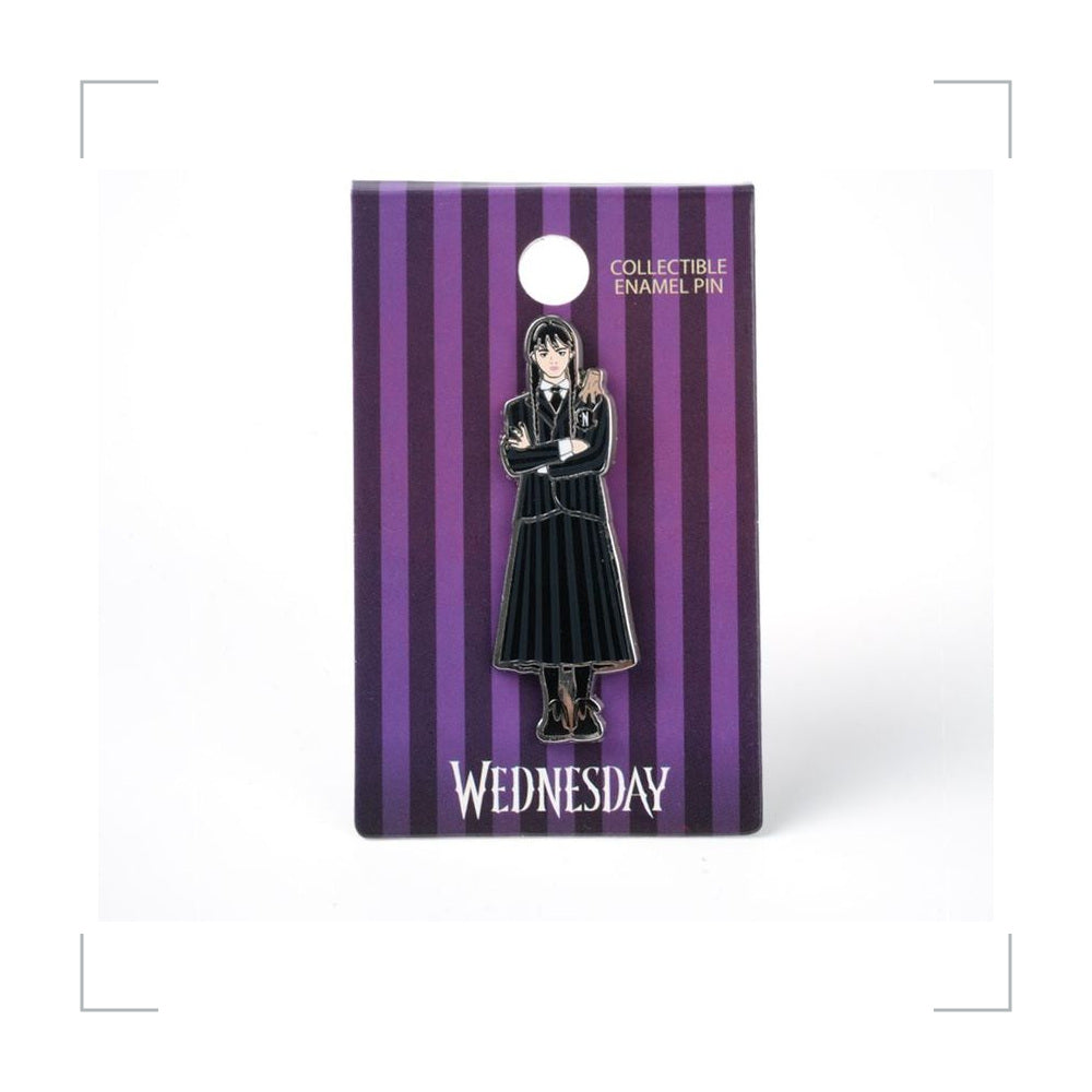 [BG_UNKNOWN] Wednesday Zinc Alloy Pin 4