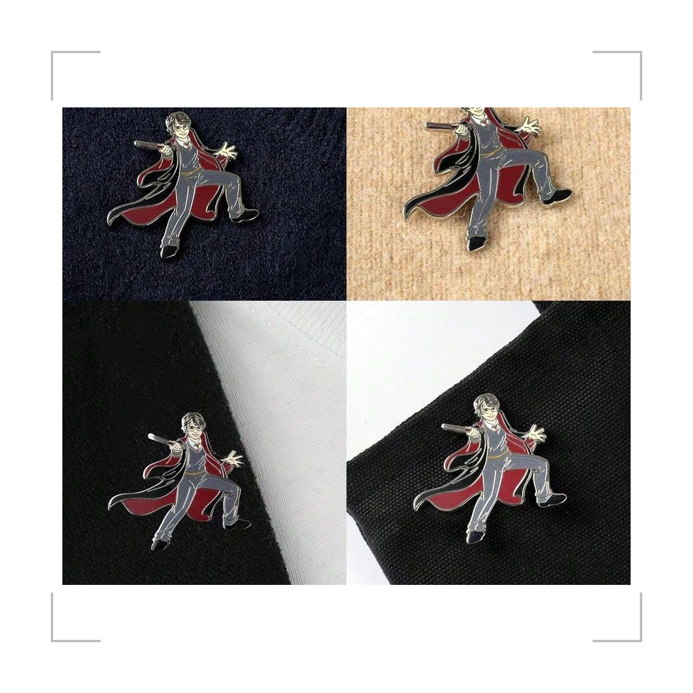 [BG_UNKNOWN] Harry Potter Zinc Alloy Lapel Pin 4