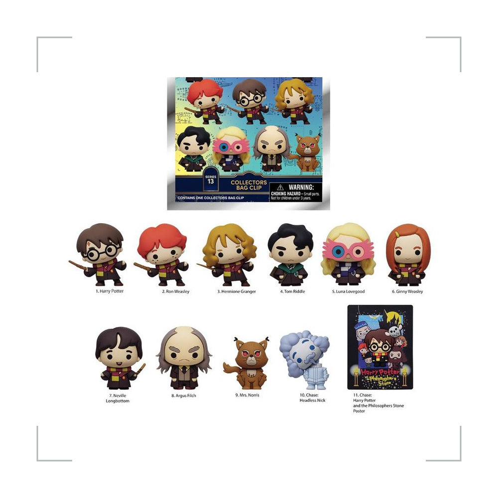 [BG_UNKNOWN] Harry Potter PVC Blind Bag Keychain 4