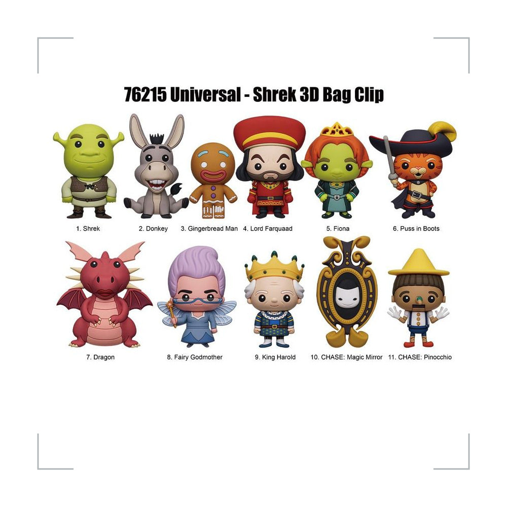 [BG_UNKNOWN] Shrek PVC Blind Bag Keychain 4