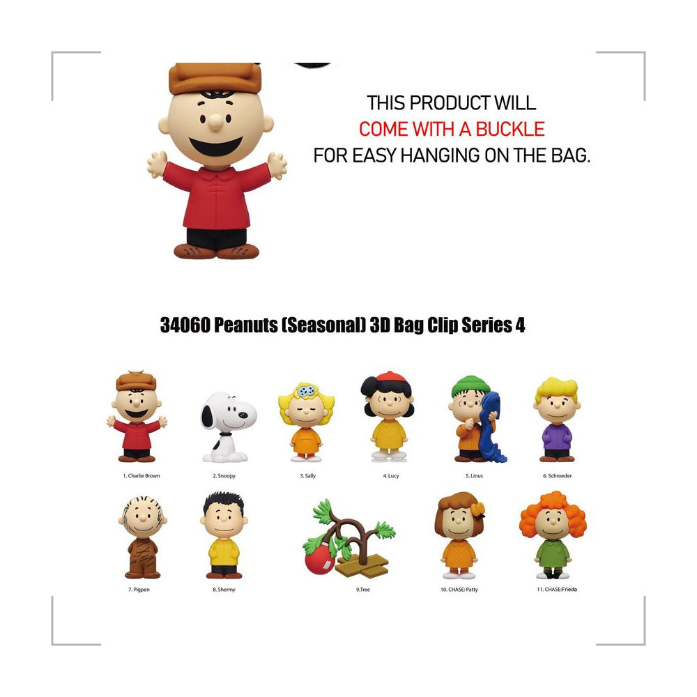 [BG_UNKNOWN] Peanuts PVC Blind Bag Keychain 4