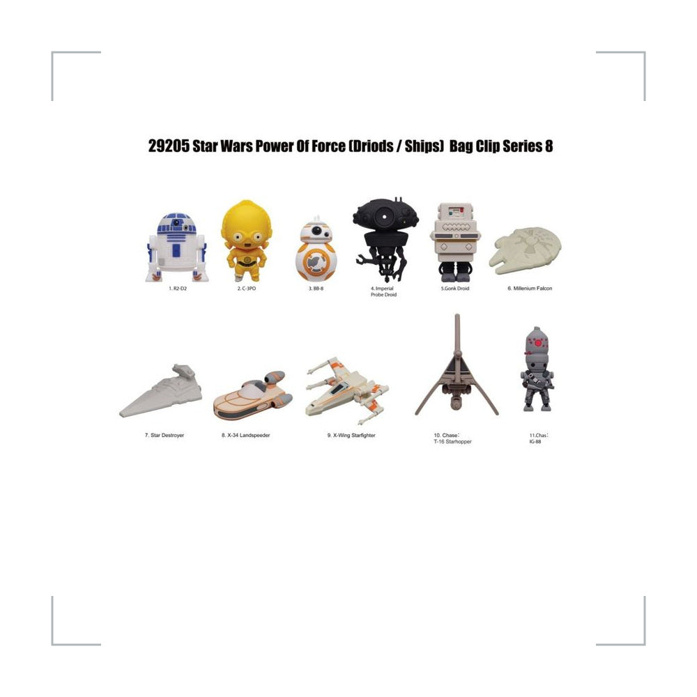 [BG_UNKNOWN] Star Wars PVC Blind Bag Keychain 4
