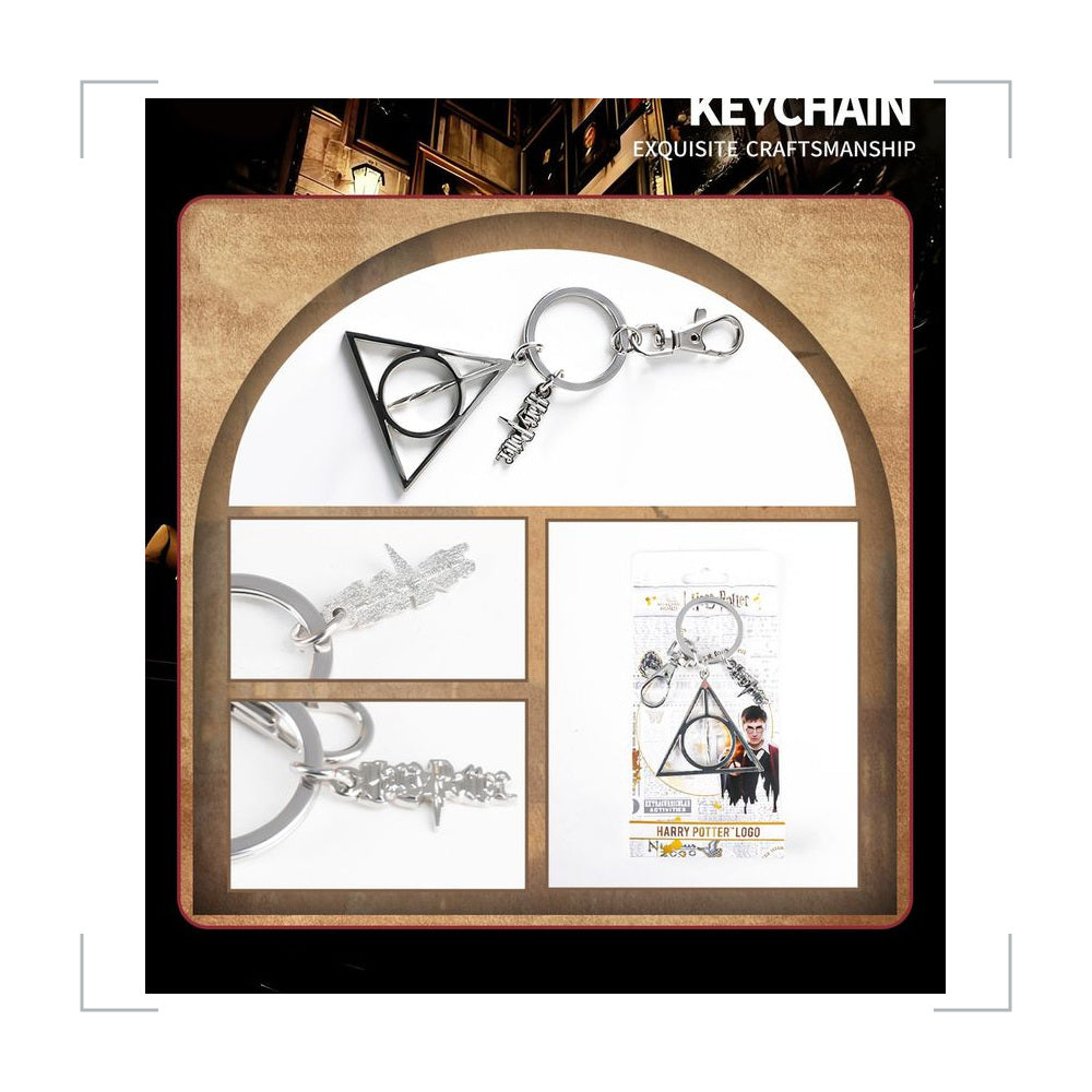 [BG_UNKNOWN] Harry Potter Alloy Keychain 4