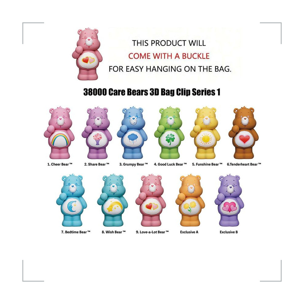 [BG_UNKNOWN] Care Bears PVC Blind Bag Keychain 4