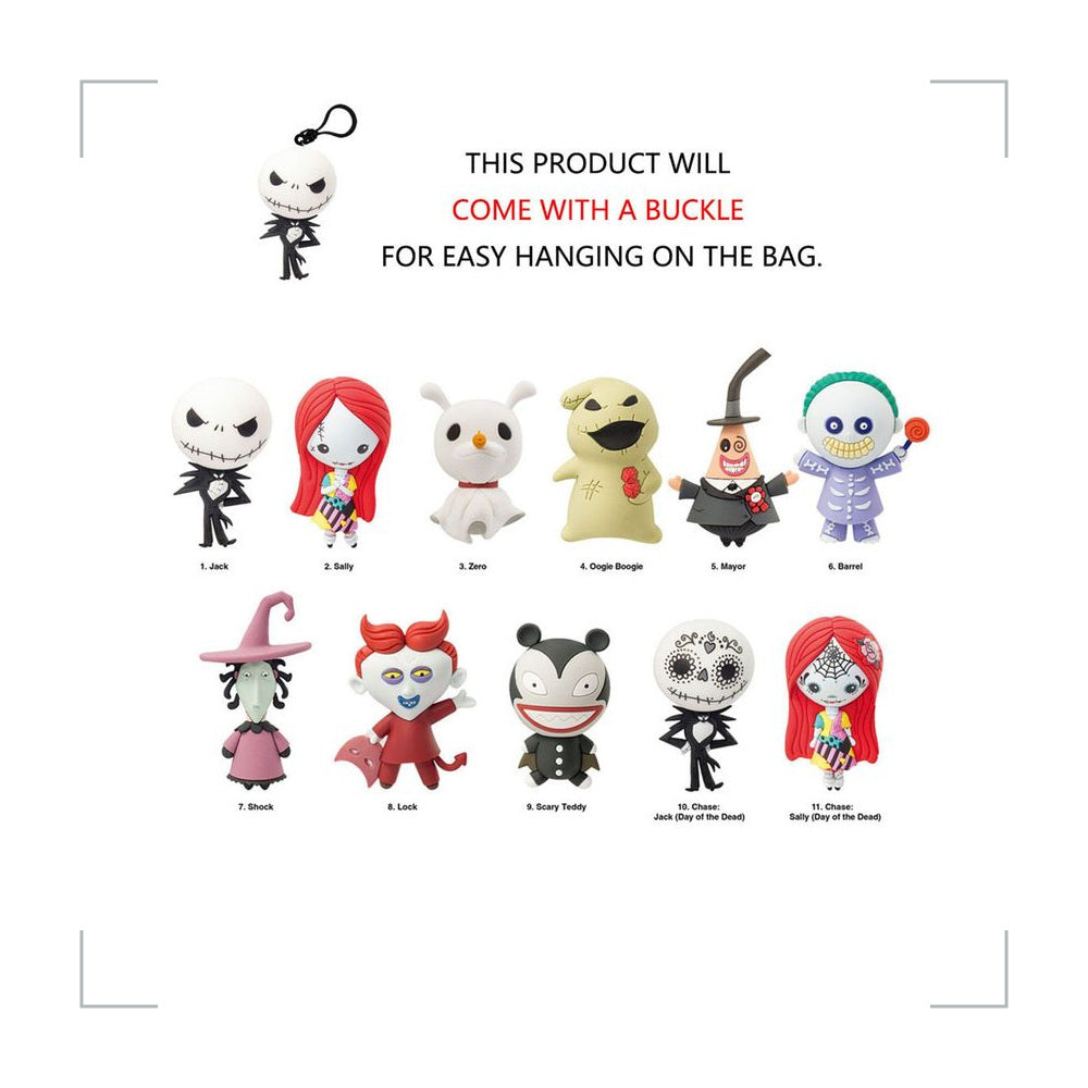 [BG_UNKNOWN] The Nightmare Before Christmas PVC Blind Bag Keychain 4