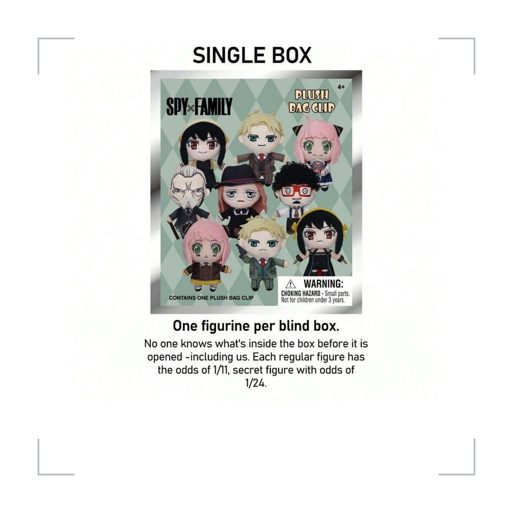 [BG_UNKNOWN] Spy x Family Plush Blind Bag Keychain 4