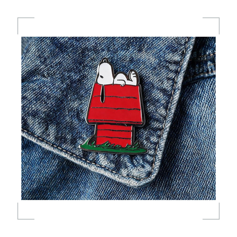 [BG_UNKNOWN] Peanuts Zinc Alloy Brooch 4