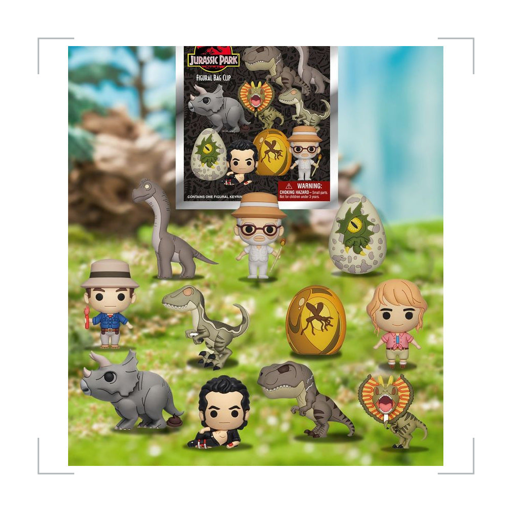 [BG_UNKNOWN] Jurassic World PVC Blind Bag Keychain 4