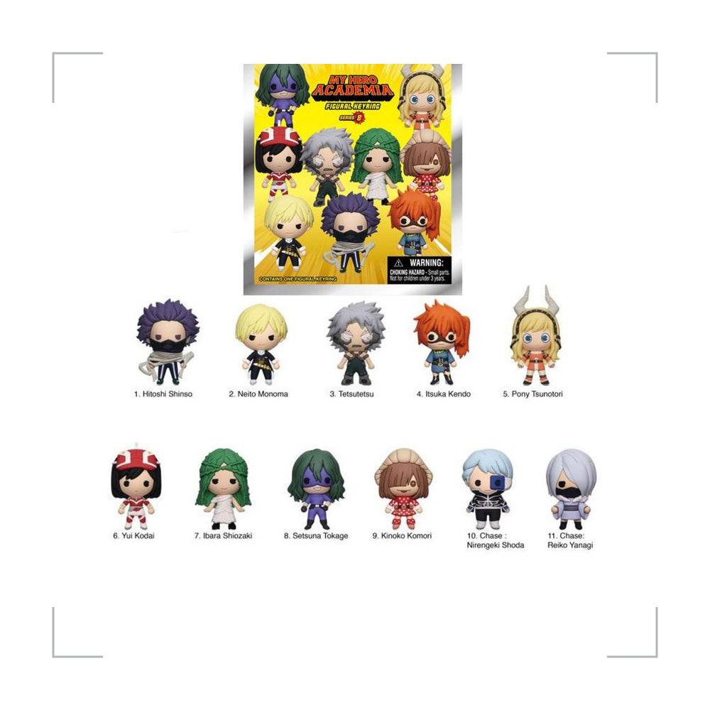 [BG_UNKNOWN] My Hero Academia PVC Blind Bag Keychain 4