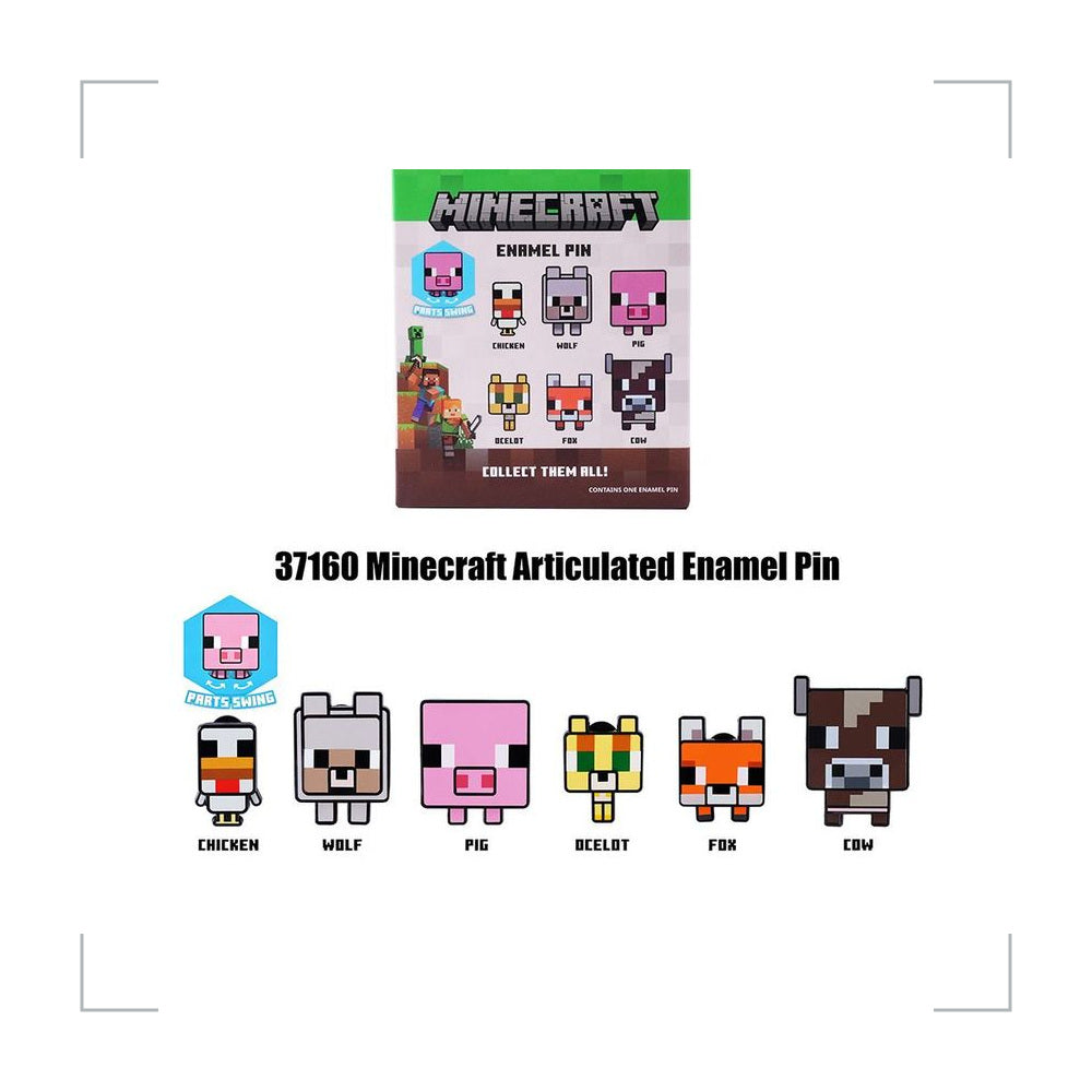 [BG_UNKNOWN] Minecraft Zinc Alloy Pin 4