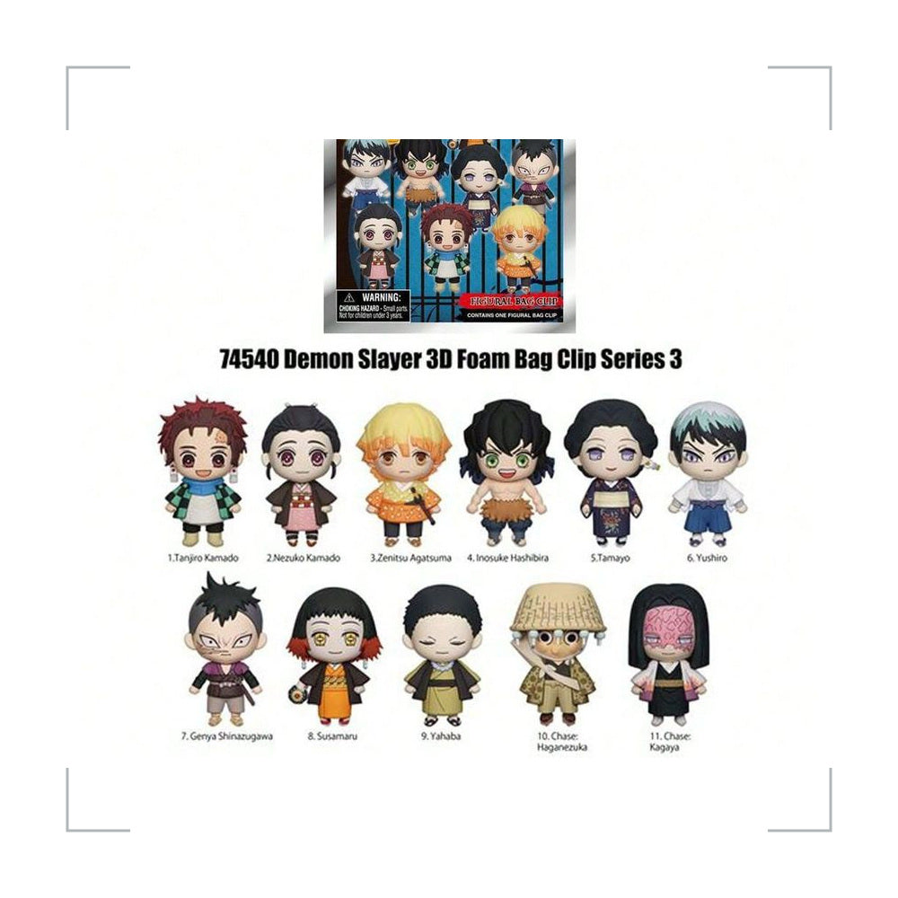 [BG_UNKNOWN] Demon Slayer Blind Bag Keychain 4