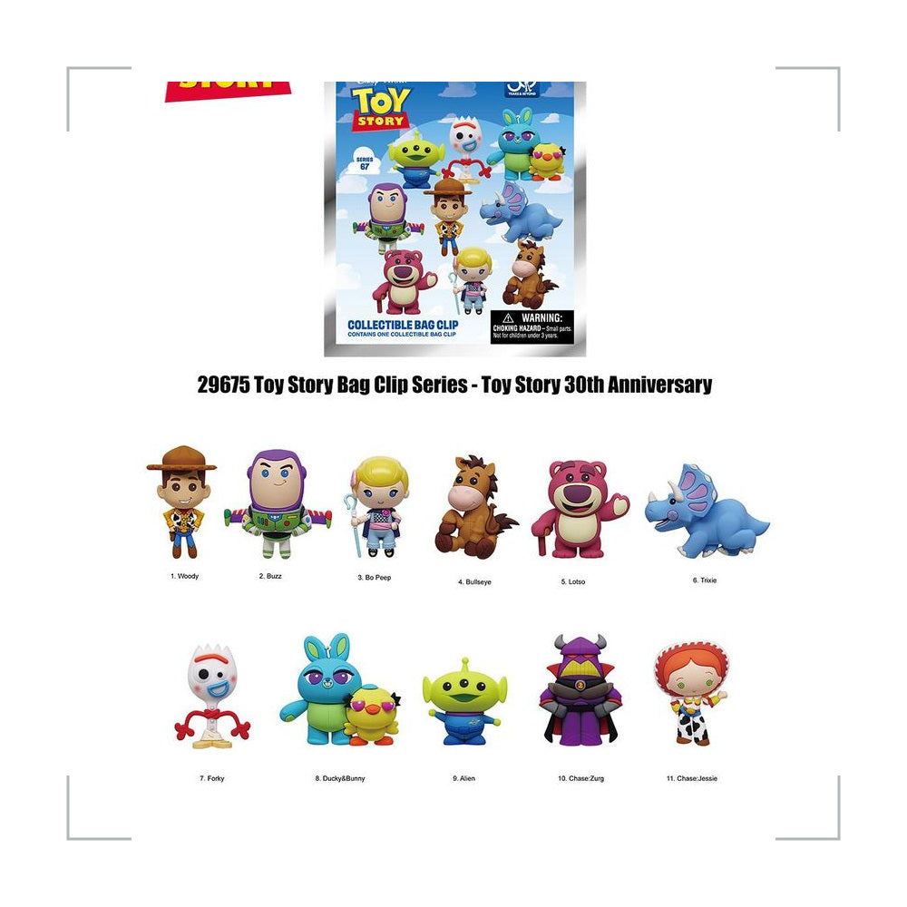 [BG_UNKNOWN] Disney Toy Story PVC Blind Bag Keychain 4