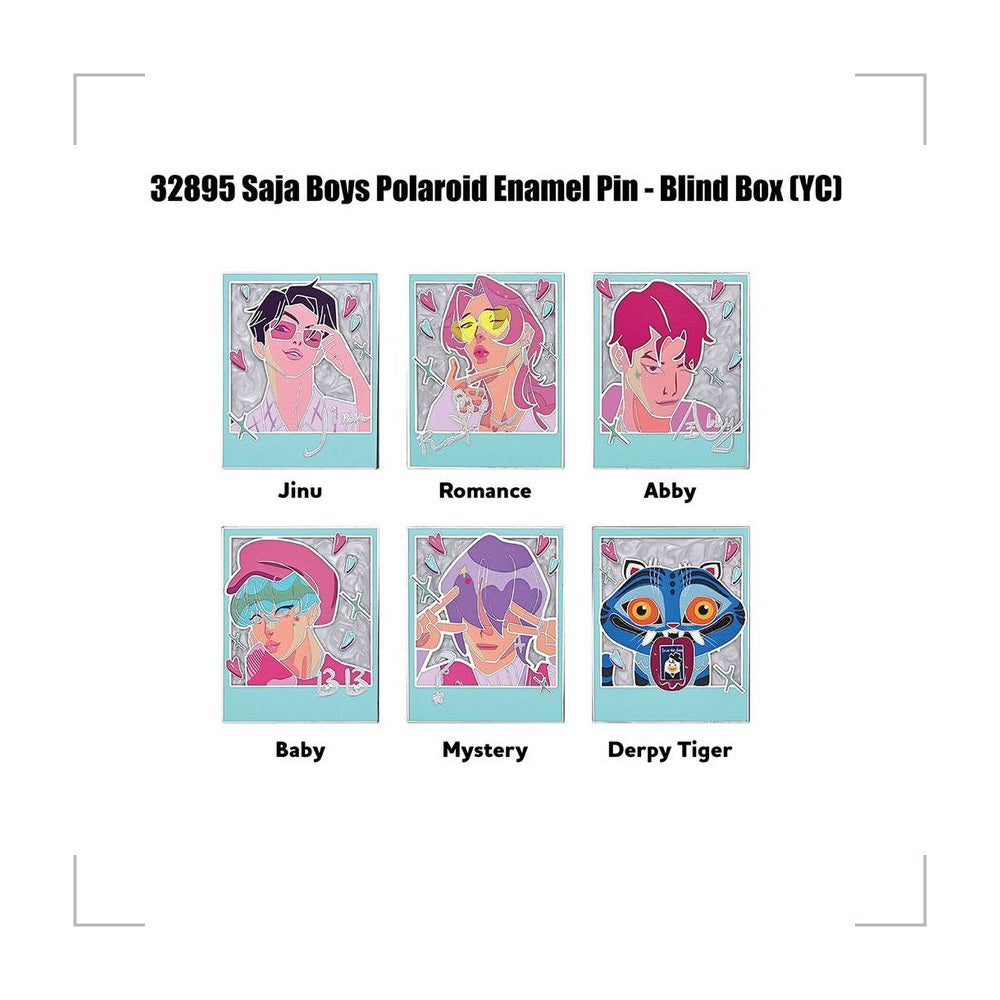 [BG_UNKNOWN] Kpop Demon Hunters Zinc Alloy Pin 4