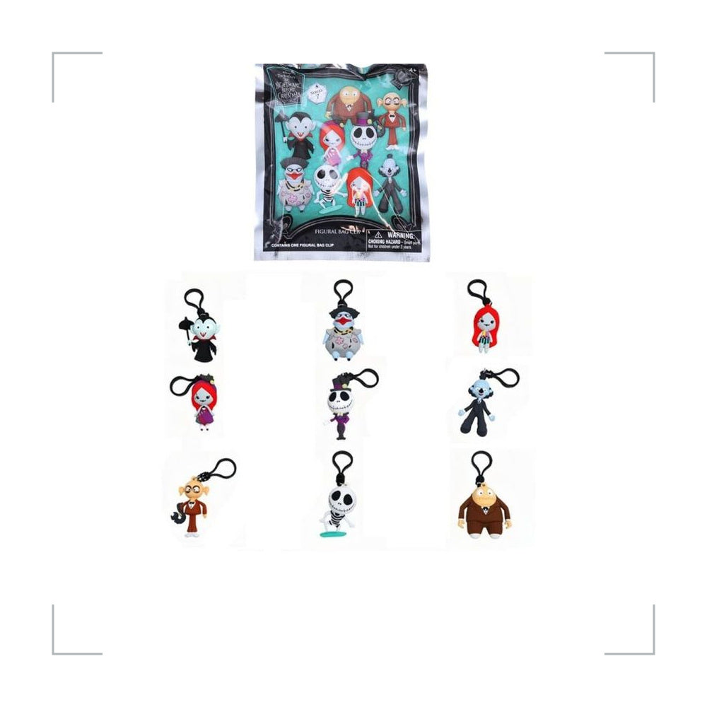 [BG_UNKNOWN] The Nightmare Before Christmas PVC Blind Bag Keychain 4
