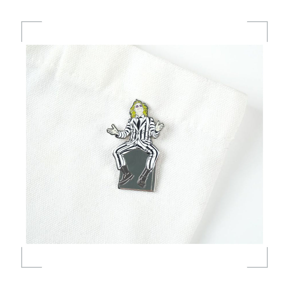[BG_UNKNOWN] Beetlejuice Zinc Alloy Pin 4