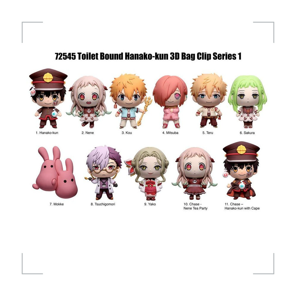[BG_UNKNOWN] Toilet-bound Hanako-kun PVC Blind Bag Keychain 4